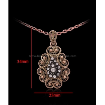 Pendentif Diamants Blanc ''Chichkhane'' 34126