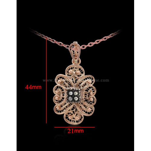 Pendentif Diamants Blanc ''Chichkhane'' 34117