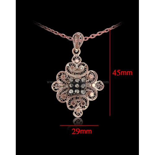 Pendentif Diamants Blanc ''Chichkhane'' 34112