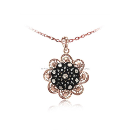 Pendentif Diamants Blanc ''Chichkhane'' 34110