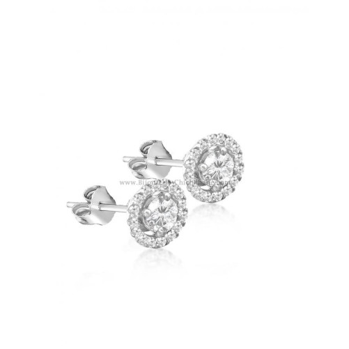 Boucles D'oreilles Diamants 51235