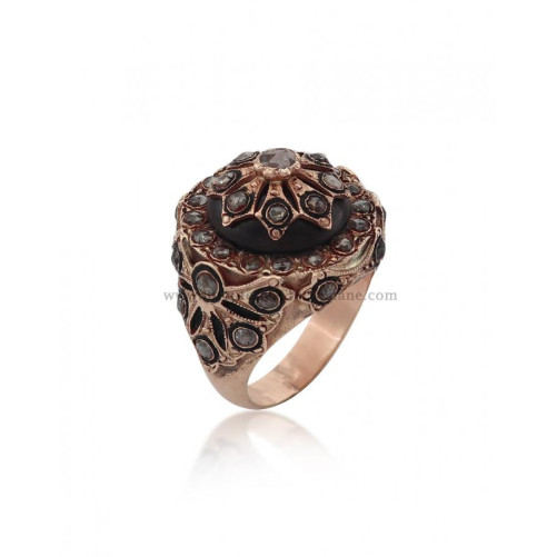 Bague Diamants Rose ''Chichkhane'' 54897