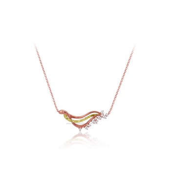 Collier femme en Or Bicolore  18 Carats Ref 54844 | Chichkhane