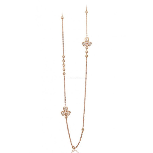 Collier femme en Or Rose 18 Carats Ref 54828 | Chichkhane