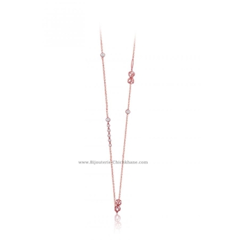 Collier femme en Or Rose 18 Carats Ref 54827 | Chichkhane
