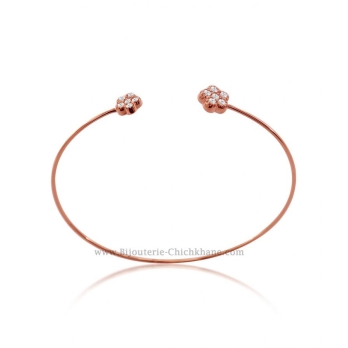 Bracelet femme en Or Rose 18 Carats Ref 54666 | Chichkhane