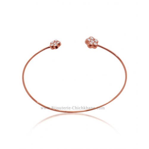 Bracelet femme en Or Rose 18 Carats Ref 54666 | Chichkhane