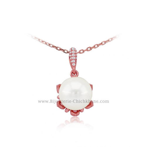 Pendentif femme en Or Rose 18 Carats Ref 54618 | Chichkhane