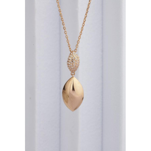 Collier femme en Or Rose 18 Carats Ref 66729 | Chichkhane