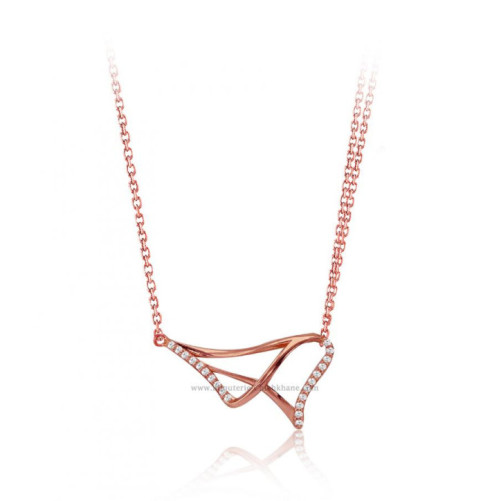 Collier femme en Or Rose 18 Carats Ref 54574 | Chichkhane