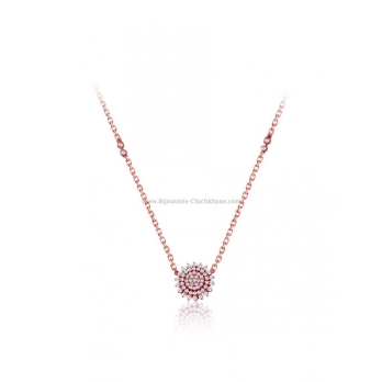 Collier femme en Or Rose 18 Carats Ref 54571 | Chichkhane