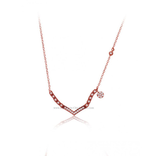 Collier femme en Or Rose 18 Carats Ref 54577 | Chichkhane