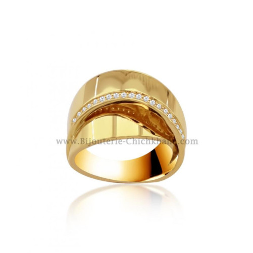 Bague femme en Or Jaune 18 Carats Ref 54562 | Chichkhane