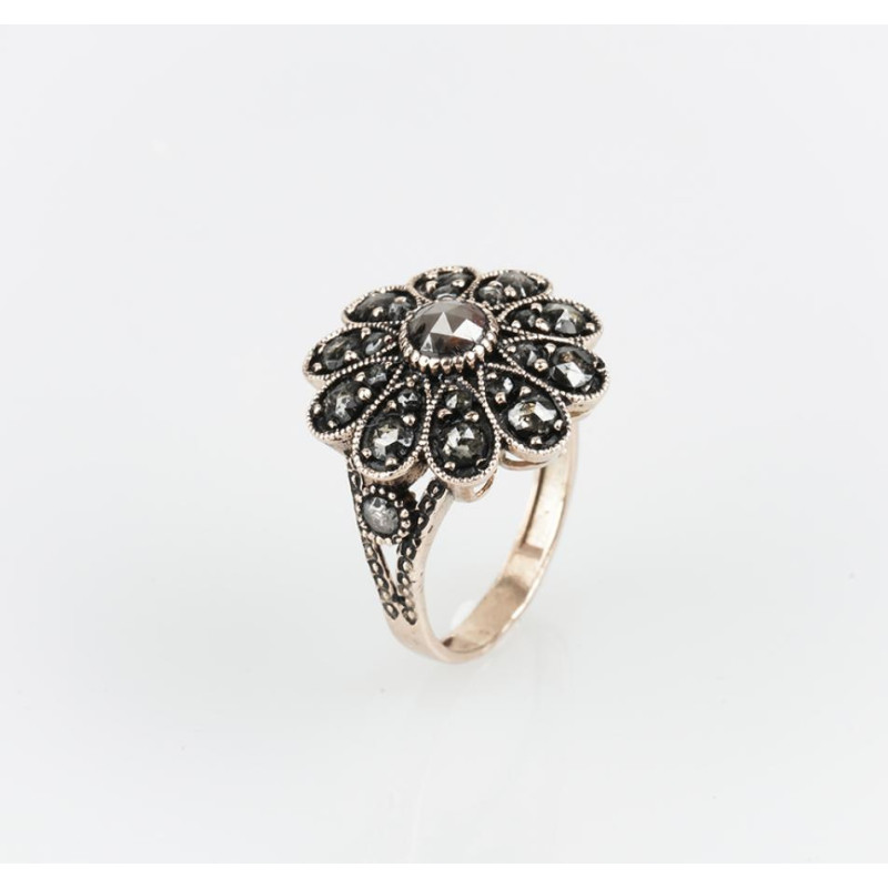 Bague Diamants Rose ''Chichkhane'' 66471 Bague Diamants Rose ''Chichkhane'' 66471
