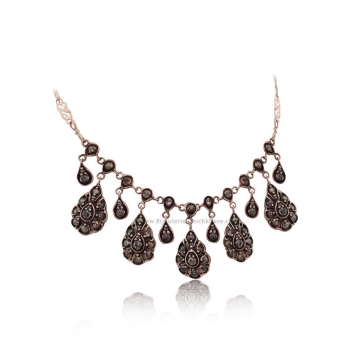 Collier Diamants Rose ''Chichkhane'' 54403