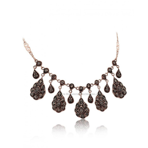 Collier Diamants Rose ''Chichkhane'' 54403