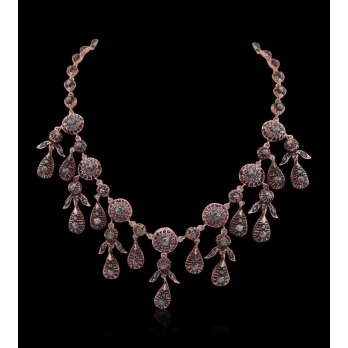 Collier Diamants Rose ''Chichkhane'' 54306