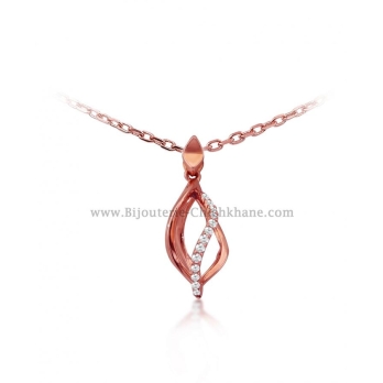 Pendentif femme en Or Rose 18 Carats Ref 54297 | Chichkhane