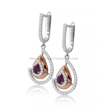 Boucles D'oreilles Diamants 54291