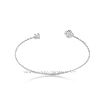 Bracelet femme en Or Blanc 18 Carats Ref 54014 | Chichkhane