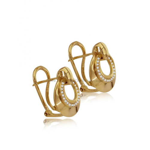Boucles D'oreilles Diamants 54011