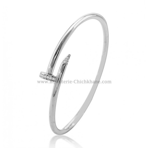 Bracelet femme en Or Blanc 18 Carats Ref 69237 | Chichkhane