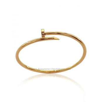 Bracelet femme en Or Jaune 18 Carats Ref 54247 | Chichkhane