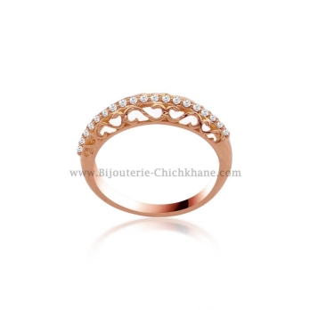 Alliance femme en Or Rose 18 Carats Ref 53875 | Chichkhane