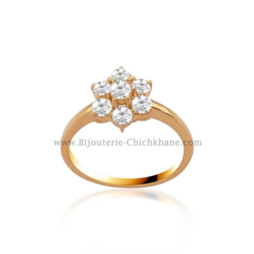 Solitaire femme en Or Jaune 18 Carats Ref 53868 | Chichkhane