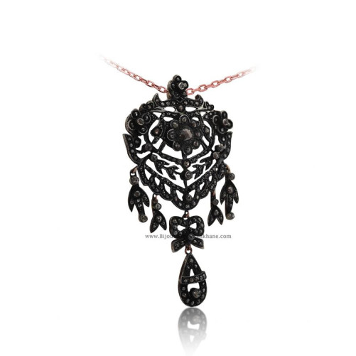 Pendentif Diamants Rose ''Chichkhane'' 53074