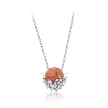 Collier femme en Or Bicolore  18 Carats Ref 52159 | Chichkhane