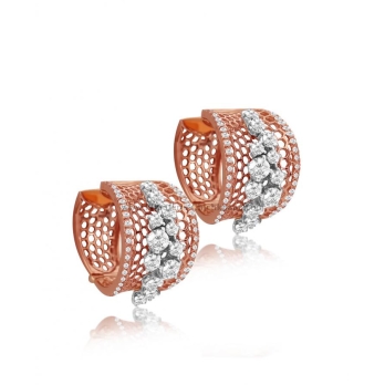 Boucles D'oreilles Diamants 53318