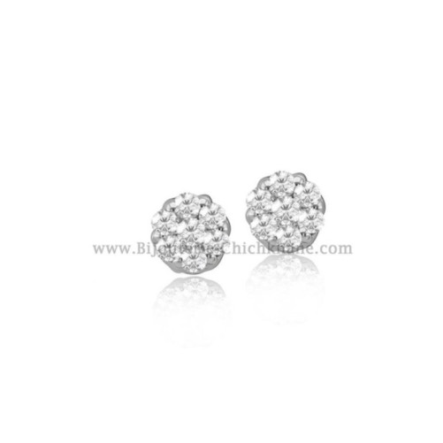 Boucles d'oreilles femme en Or Blanc 18 Carats Ref 52882 | Chichkhane