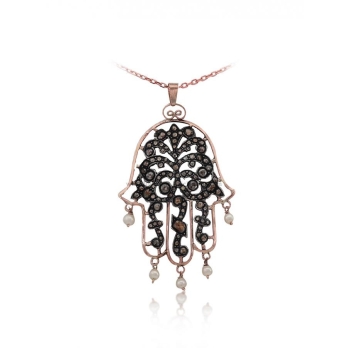 Pendentif main de fatma femme Ref 53021 | Chichkhane