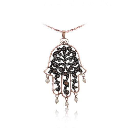 Pendentif main de fatma femme Ref 53021 | Chichkhane