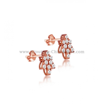 Boucles D'oreilles Diamants 52142