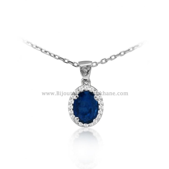 Pendentif femme en Or Blanc 18 Carats Ref 52122 | Chichkhane