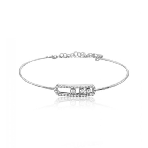 Bracelet femme en Or Blanc 18 Carats Ref 52081 | Chichkhane