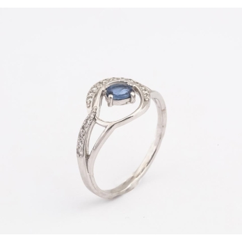 Bague femme en Or Blanc 18 Carats Ref 66826 | Chichkhane
