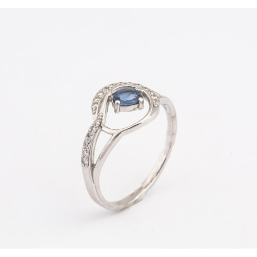 Bague femme en Or Blanc 18 Carats Ref 66826 | Chichkhane