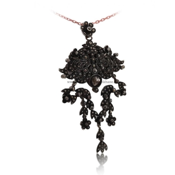 Pendentif Diamants Rose ''Chichkhane'' 52074