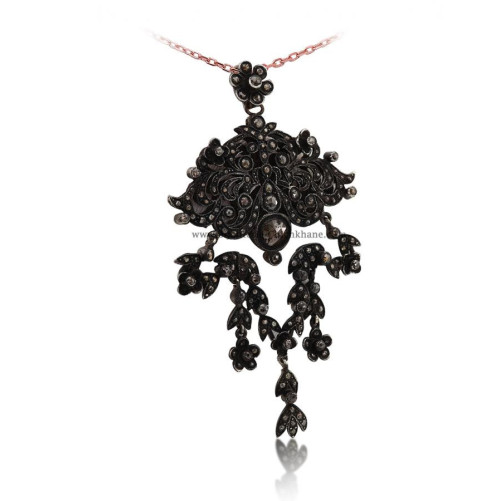 Pendentif Diamants Rose ''Chichkhane'' 52074
