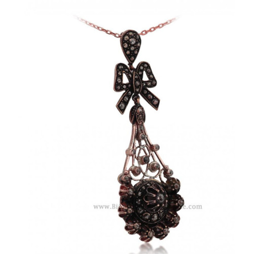 Pendentif Diamants Rose ''Chichkhane'' 52069