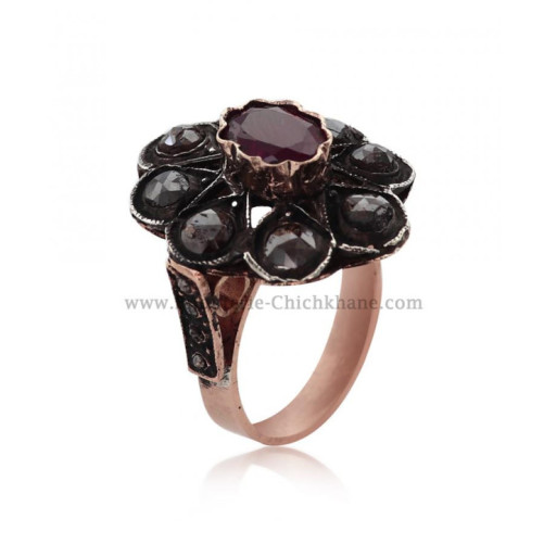 Bague Diamants Rose ''Chichkhane'' 52057