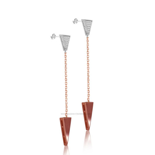 Boucles D'oreilles Diamants 52037