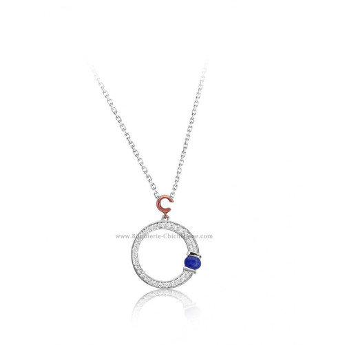 Collier femme en Or Blanc 18 Carats Ref 51946 | Chichkhane