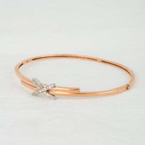 Bracelet femme en Or Bicolore  18 Carats Ref 68844 | Chichkhane