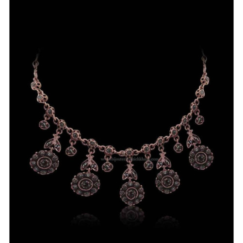 Collier Diamants Rose ''Chichkhane'' 51401