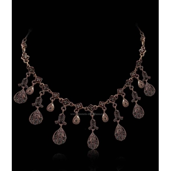Collier Diamants Rose ''Chichkhane'' 51397