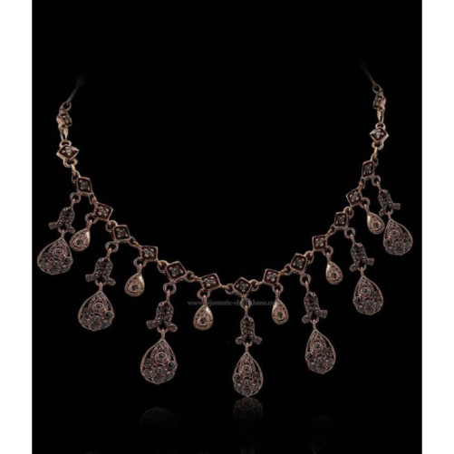 Collier Diamants Rose ''Chichkhane'' 51397